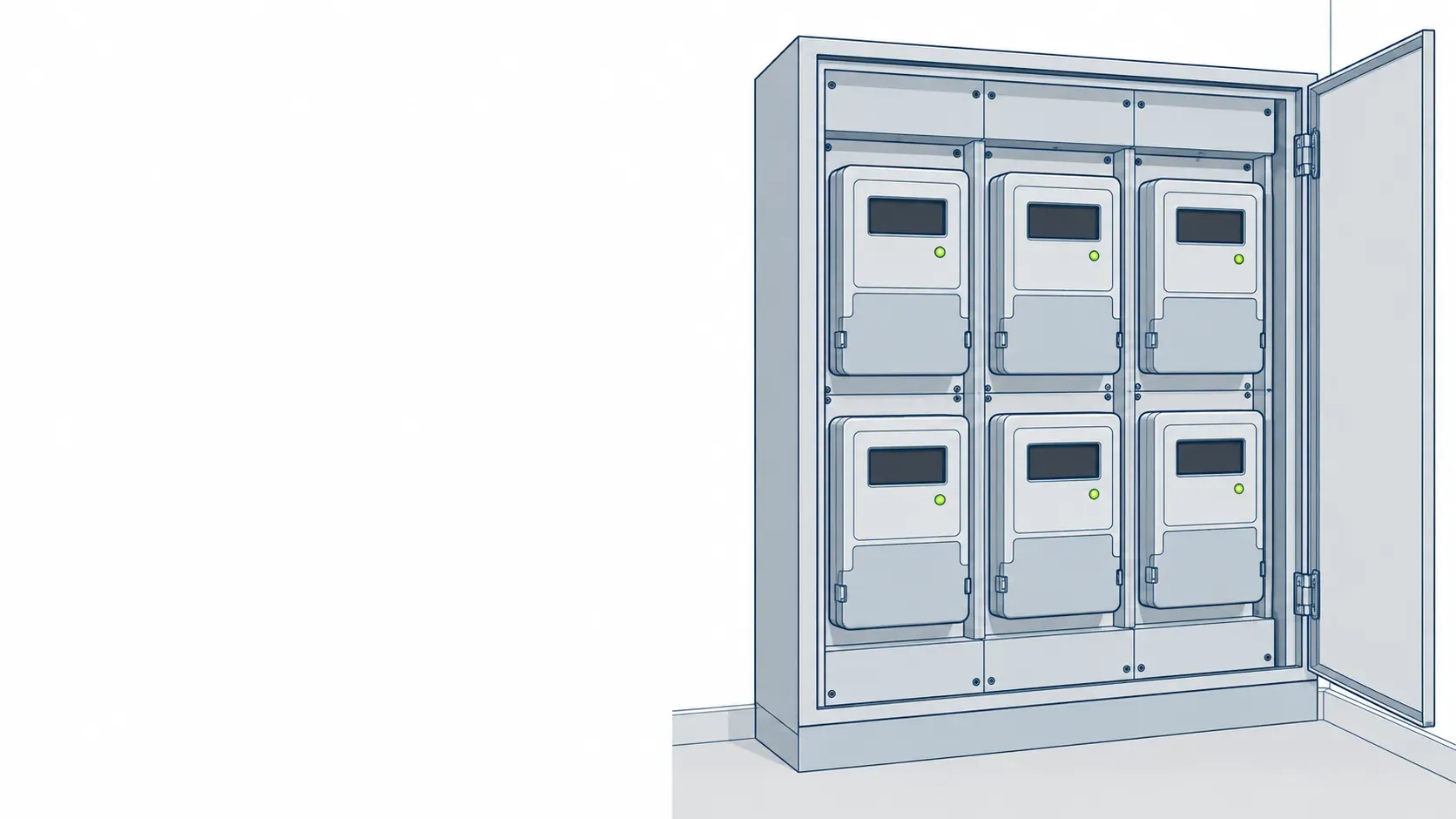 Meter room (centralización de contadores)